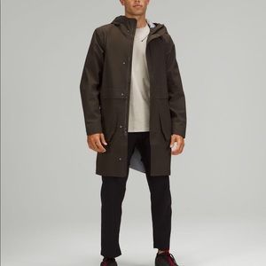 Lululemon Storm Field Trench Coat *Dark Olive